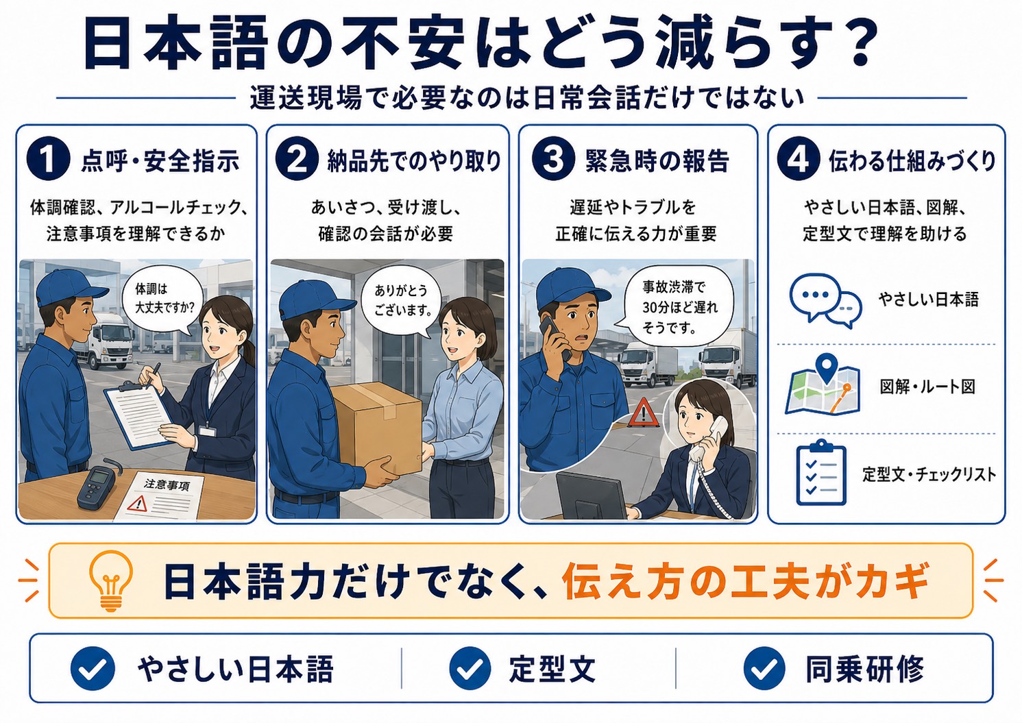 日本語の不安はどう減らす？