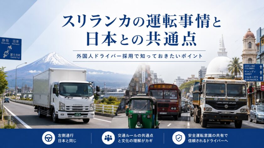 スリランカの運転事情