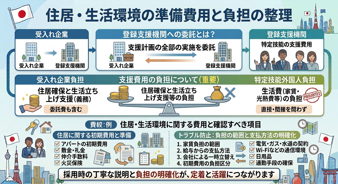 住居・生活環境の準備費用