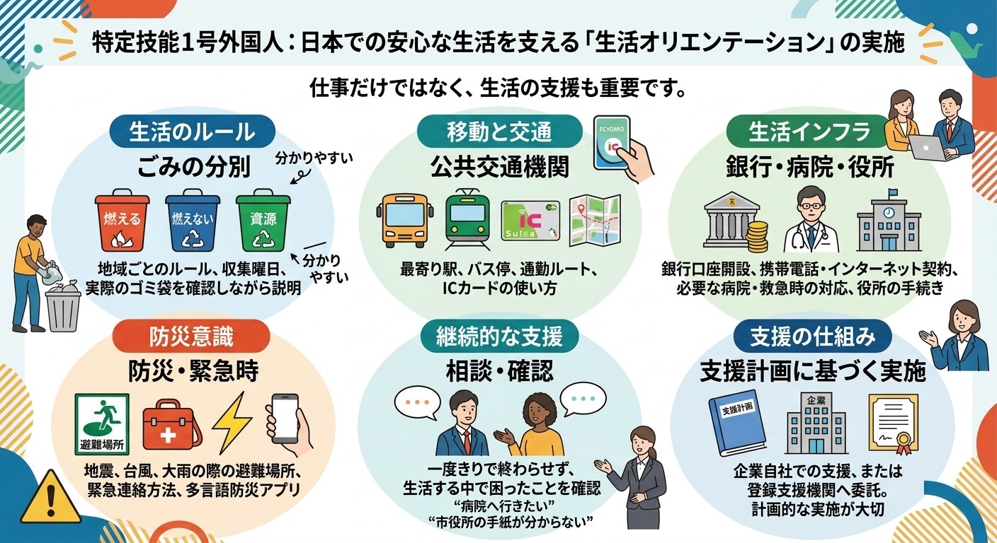 生活オリエンテーションを実施する