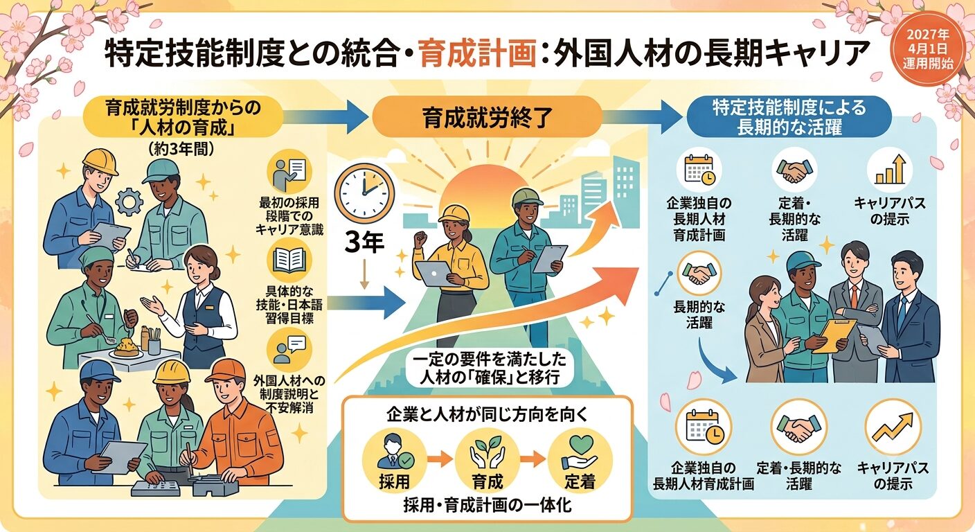 特定技能制度との関係を理解する
