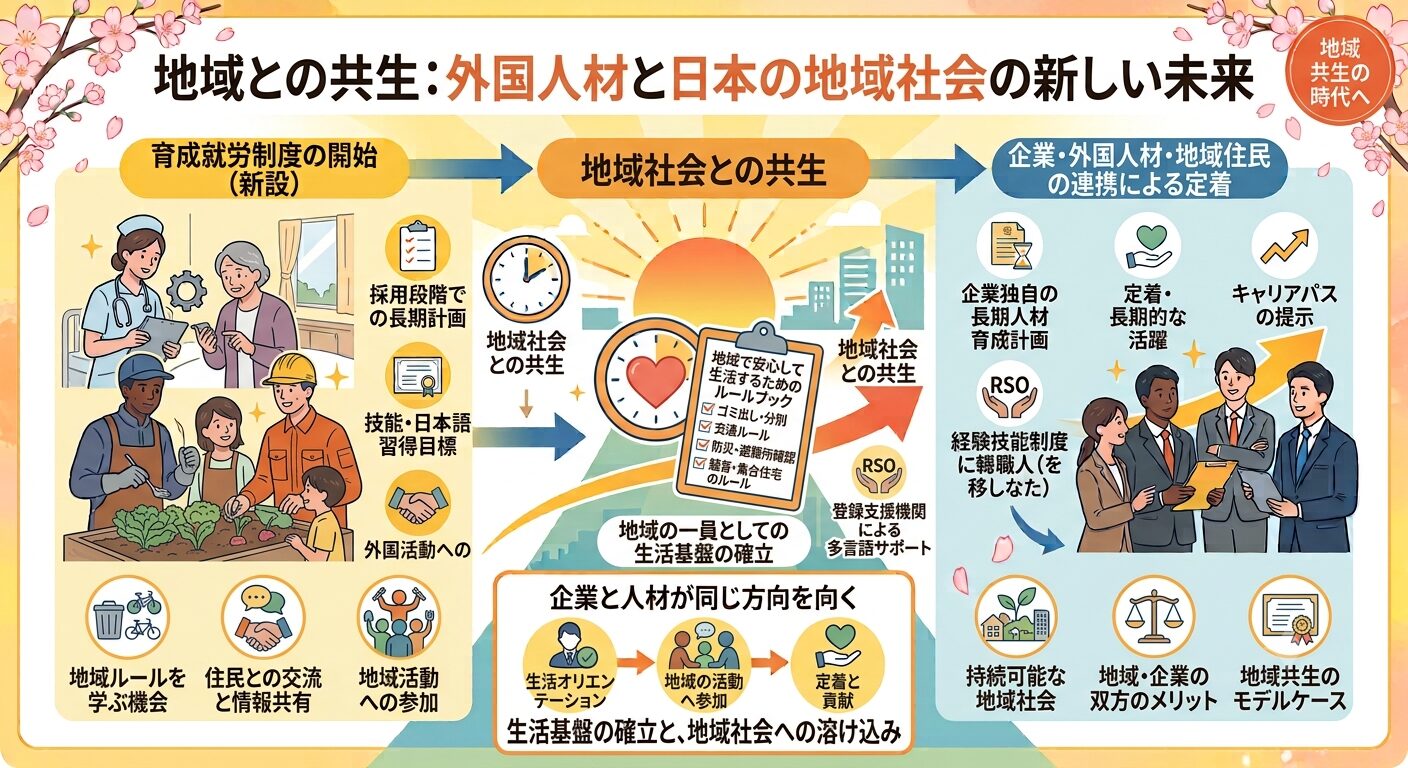  地域との共生も重要なポイント