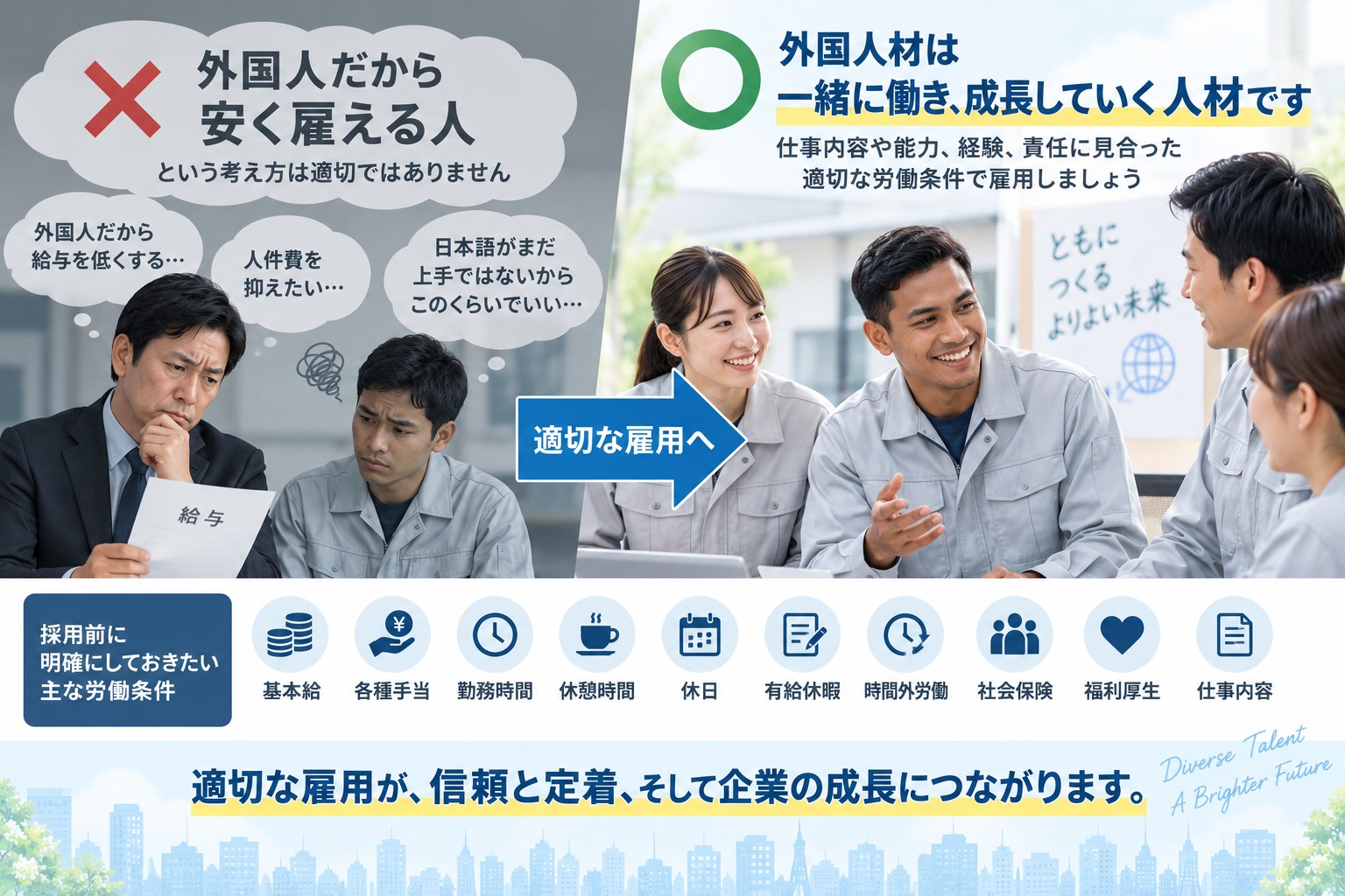 2.外国人材は「安く雇える人」ではありません